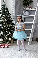 Карнавальный костюм Снежинка для девочки, рост 98-128 см