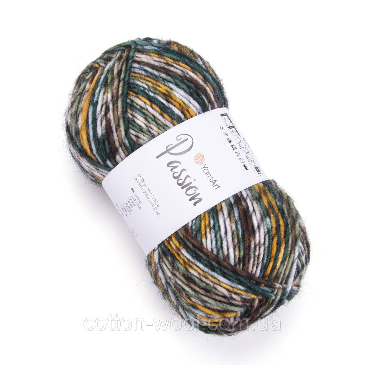 Yarnart  Passion 1242 20%шерсть - 80% акрил