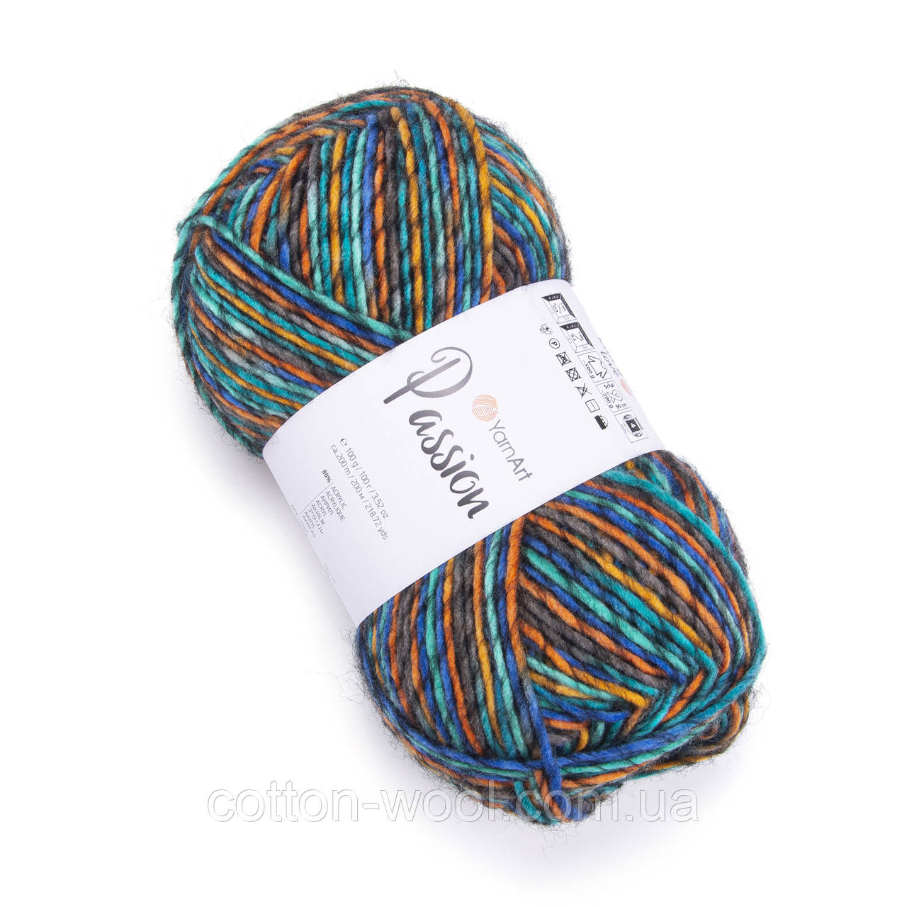 Yarnart  Passion 1244 20%шерсть - 80% акрил