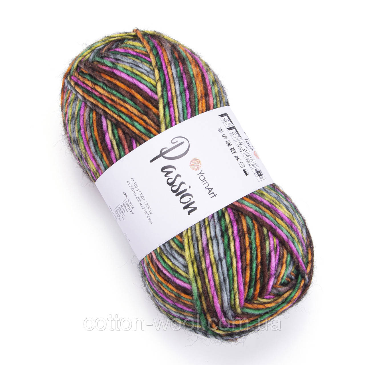 Yarnart  Passion 1254 20%шерсть - 80% акрил