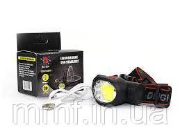 Налобний ліхтарик Bailong BL-204 COB