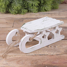 Кашпо санки для декору 2458