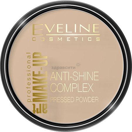 Пудра матуюча мінеральна Eveline Anti-shine Complex - 31 Transparent з шовком 59 г (5901761904468)