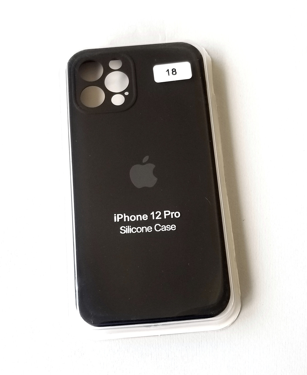 Чохол силіконовий для телефону iPhone 11Pro Silicone Case Orig FULL Camera №18 black 4you
