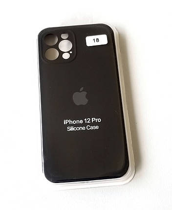 Чохол силіконовий для телефону iPhone 11Pro Silicone Case Orig FULL Camera №18 black 4you, фото 1