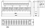 3-електродний газорозрядник з термовставкою Fail-safe для плінтів LSA-Profil/Plus (6717 3 513-00 KRONE), фото 3