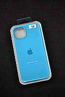 Чехол для телефона iPhone 14 Silicon Case original FULL №16 royal blue (4you)