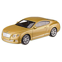 Машина Металлическая Bentley Continental Gt "welly" 44036cw Масштаб 1:43 (золотой) Salex Машина Металева