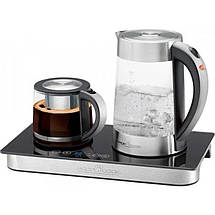 Електрочайник прозорий PROFI COOK PC-TKS 1056 для кави та чаю Електричний чайник з регулятором температури, фото 2