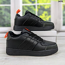 Кросівки чоловічі зимові Stilli чорні еко-шкіра