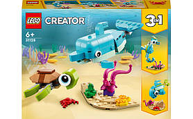 LEGO Creator Дельфін і черепаха 137 деталей (31128)