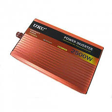 Перетворювач постійного струму 2500 W UCK SSK-2500W AC/DC інвертор для автомобіля 12В-220 В, фото 4