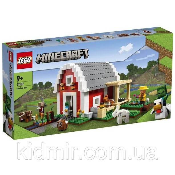 Конструктор LEGO Minecraft 21187 Червоний амбар