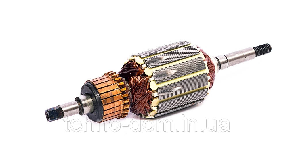 Якір тримера електрокоси Powertec PT 2857, 35*140 різь