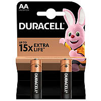 Лужні батарейки Duracell AA (LR06) MN1500, 2 шт