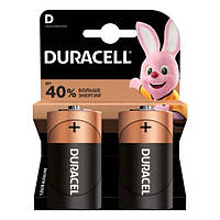 Лужні батарейки Duracell D (LR20) MN1300, 2 шт