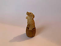 Авторська статуетка фігурка "Собака" з бивня мамонта