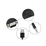 VGA на Hdmi кабель конвертер перехідник-перетворювач адаптер ВГА сигналу з аудіо на Hdmi, фото 4