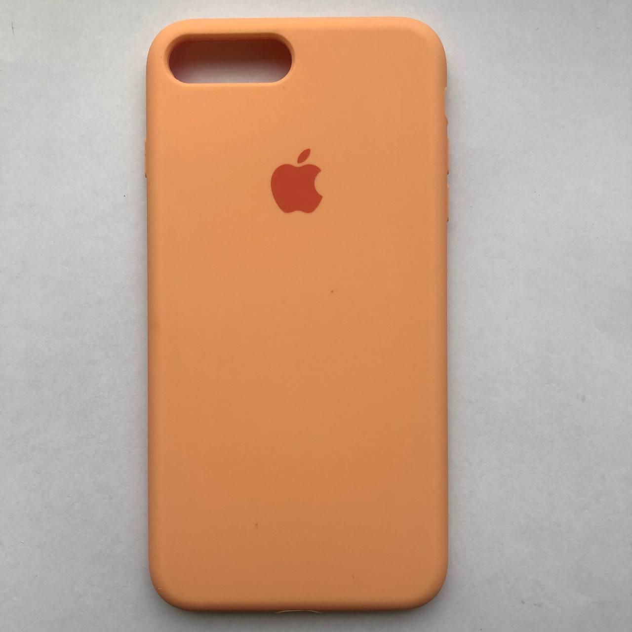 Чохол Silicone Case для Apple iPhone 7 Plus, 8 Plus Cantaloupe