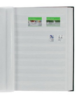 Кляссер альбом для марок Safe - 16 страниц А4 - белые страницы - черная обложка - фото 2 - id-p621382710