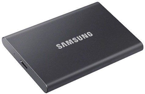 Samsung Portable SSD T7 2TB Grey, фото 1