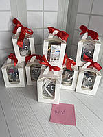 Новорічна іграшка з фото з двух сторін. Фото-іграшка на ялинку, діаметр 10см