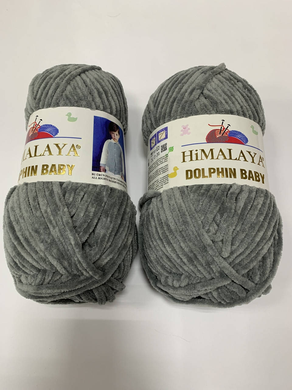 

Турецкая плюшевая пряжа Himalaya Dolphin Baby