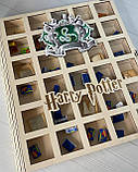 Адвент- Календарь. 30 ячейок  5,5 х 5,5 см Harry Potter, фото 4