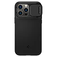 Чехол Spigen Optik Armor MagFit для iPhone 14 Pro (2022), ACS04993 - Matte Black, фото 8