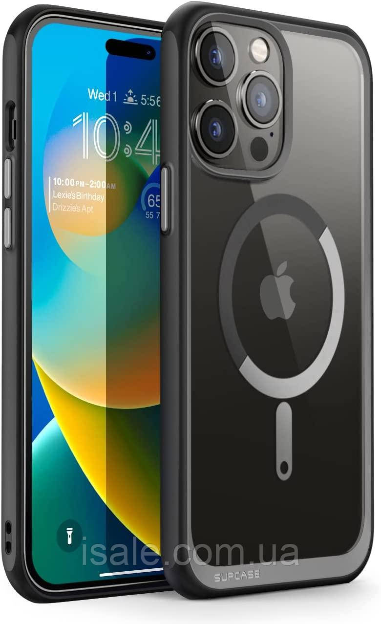 Чехол SUPCASE Unicorn Beetle Mag для iPhone 14 Pro Max Premium Hybrid Clear MagSafe, фото 1