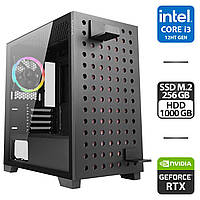 Под заказ: новый игровой ПК Core i3-12100F 3.3GHz/16GB DDR4/256 GB SSD M.2+1TB HDD/GeForce RTX 3050 8GB/650W