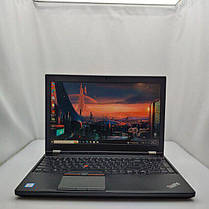 Ноутбук Lenovo ThinkPad P50/ 15.6" (1920x1080)/ Core i7-6820HQ/ 16 GB RAM/ 256 GB SSD/ Quadro M1000M 2GB, фото 3