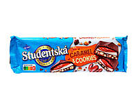 Шоколад молочный с карамелью и печеньем Studentska Caramel & Cookies, 235 г (8593893782501)