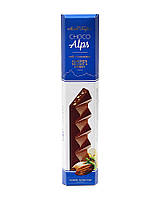 Батончик шоколадный с миндальной нугой и медом Maitre Truffout Choco Alps Almond Nougat & Honey, 90 г