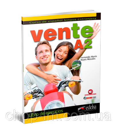 Vente A2 Libro De Ejercicios + Audio Descargable / Робочий зошит з іспанської мови, фото 1