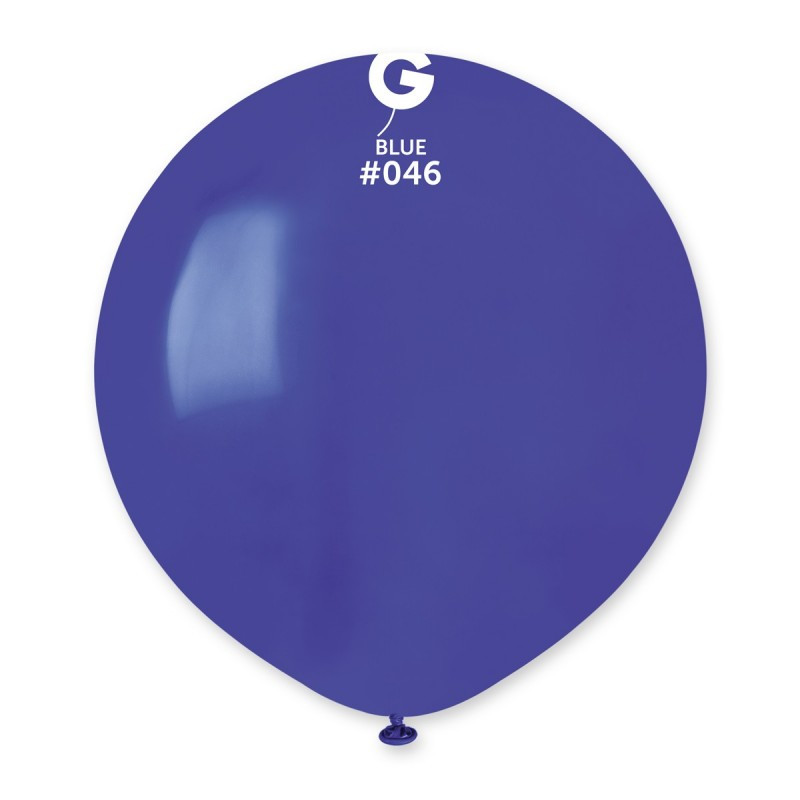 Повітряна куля пастель темно синя 19" (48 см) Gemar