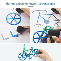 3D-ручка для малювання 3DPen-2 з дисплеєм, підставка, пластик, фото 5