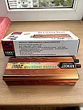 Інвертор, перетворювач напруги UKC 24-220В, 2000Вт, для дому, машини, фото 5