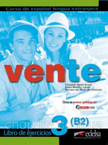 Vente 3 (B2) Libro de ejercicios / Робочий зошит з іспанської мови, фото 2