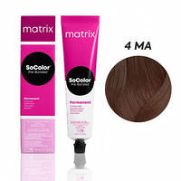 Крем - краска для волос Matrix Socolor Beauty 4MA 90 мл