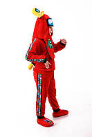 Красный карнавальный костюм для детей Амонг Ас
