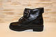 Черевики жіночі чорні зимові С274, фото 8