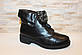 Черевики жіночі чорні зимові С274, фото 7