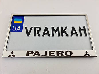 Номерна рамка для авто MITSUBISHI PAJERO, рамка під американський номер