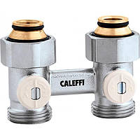 Кран нижнього під'єднання сталевого радіатора Caleffi 3/4x3/4 прямий (301050)