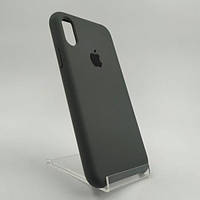 Оригинальный матовый чехол Silicone Case iPhone X/Xs Gray