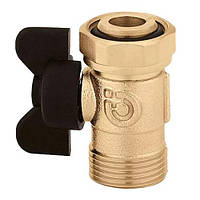 Кран колекторний Caleffi М23 х 1,5 (385000)