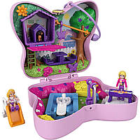 Игровой набор Polly Pocket Backyard Butterfly Mattel Полли Покет Бабочка на заднем дворе