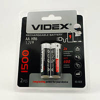 Аккумуляторы никель-металлогидридные АА Videx  1500mAh