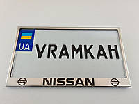 Номерная рамка для авто Nissan, рамка под американский номер